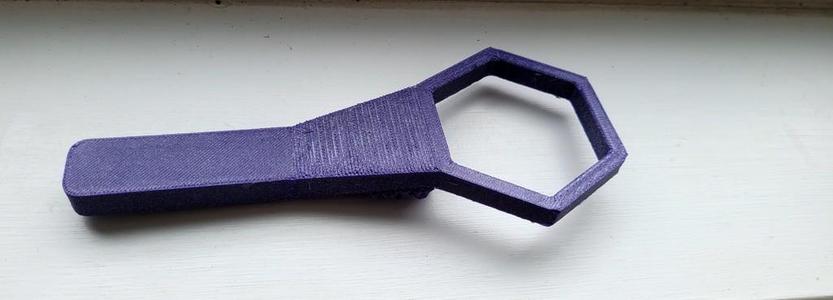 Spanner for 50mm basin nut