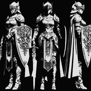 Female Knight Lamp/Deco (DIY) With Easy Solution To Change Front!