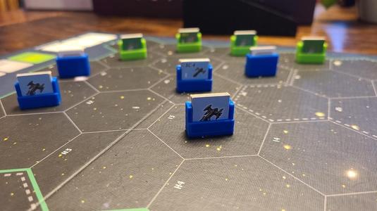 Space Empires 4X Fleet Token Stand