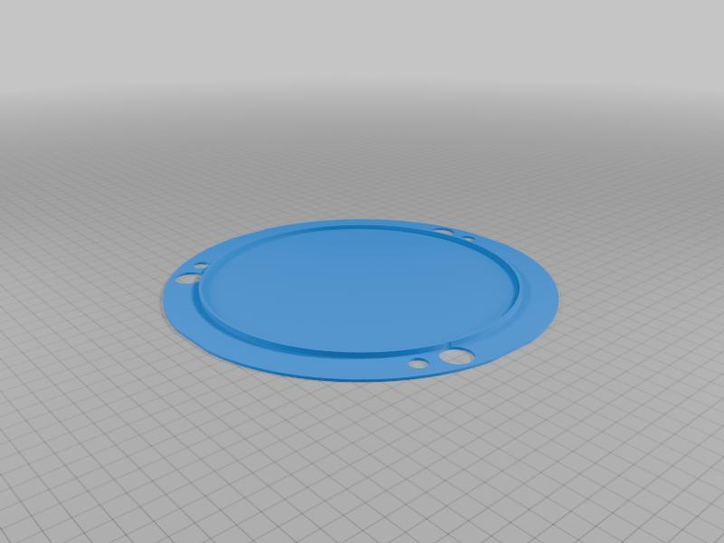 Sky Watcher Quattro 200P rear plate closed & 120mm fan