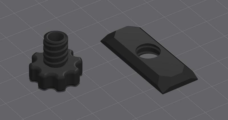 Creality Space Pi Filament guide remix