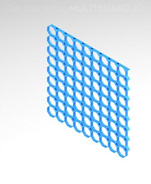 9x9 Top Edge - Multiboard Border Tile