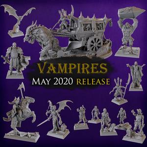 Titan Forge Miniatures - 2020 - May - Vampires