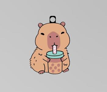 CAPYBARA KEYCHAIN (MULTICOLOR WITHOUT AMS)