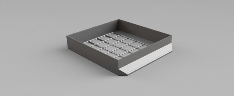 Default GEN2 Gridfinity 3x1 Drawer