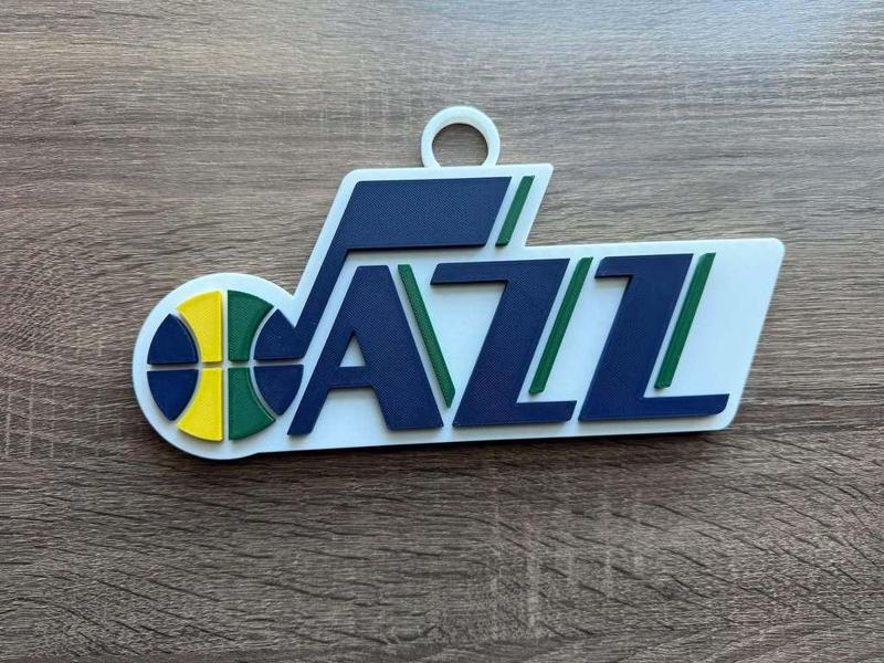 Utah Jazz Oversized Necklace, Pendant