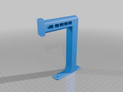 Spool Holder for 2020 Aluminum Extrusion with M6 Screws