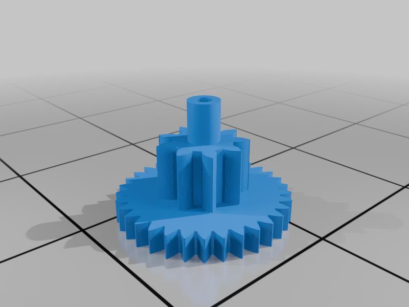 ROKR Motor Gear#5 (Marble Spaceport)