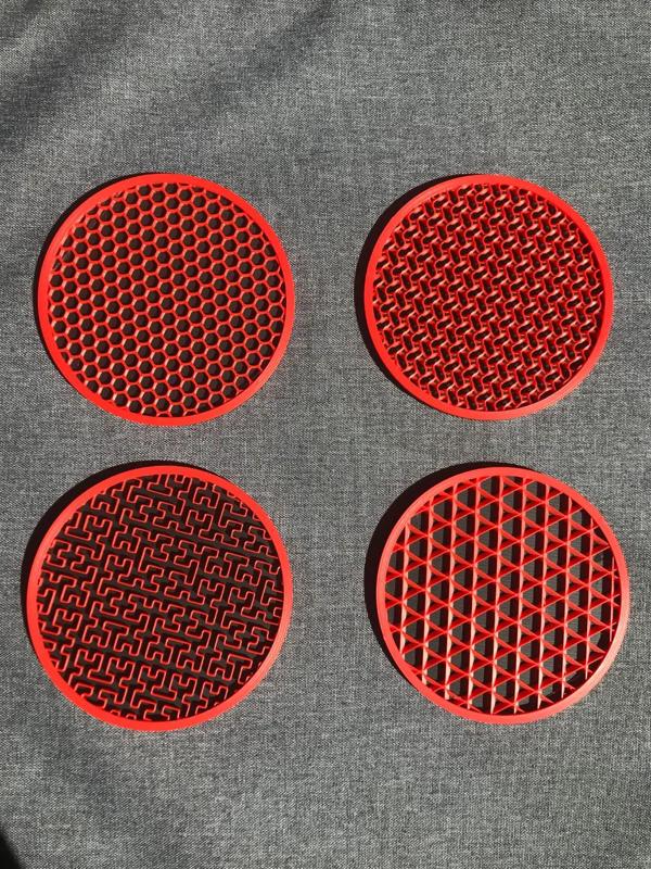 Infill Coasters