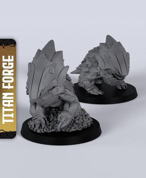 Land Shark - With Free Dragon Warhammer - 5e DnD Inspired for RPG and Wargamers