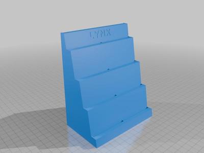 Atari Lynx Game Cartridge Display Stand 2x4 