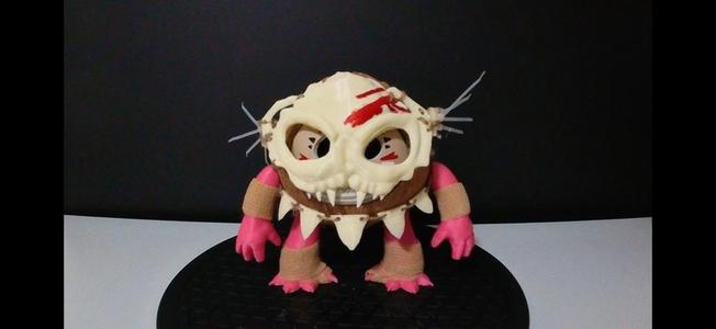Kotu the Kakamora from Moana 2 - Using a real coconut!
