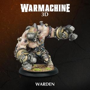 WARMACHINE 3D - Warden
