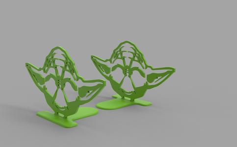 Yoda Book Ends
