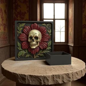 Skull Bloom Reliquary Box