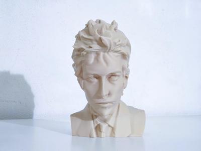 Young Bob Dylan Bust