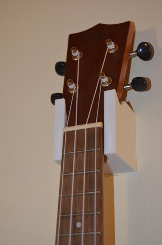 Ukelele wall hanger