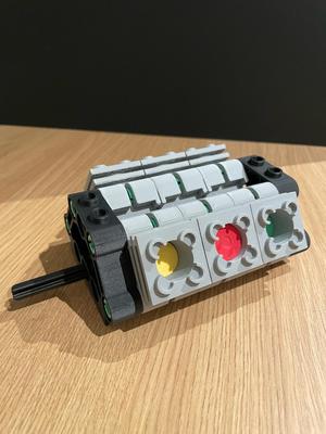 V6 Big Brick Engine 200 %
