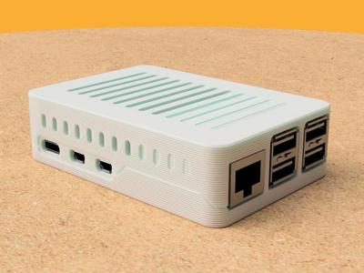 Raspberry Pi 5 Snap-fit Case