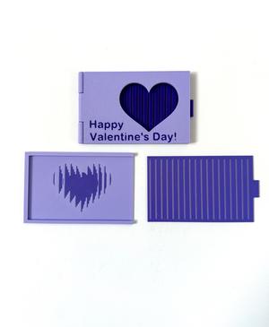Heart Scanimation Cards (2 Styles)
