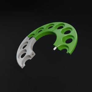 Bambu filament spool inlay
