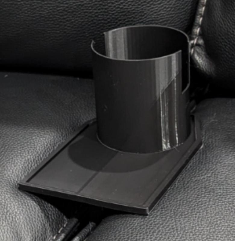 Cupholder with Tray for Couch or Sectional