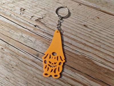 Spooky Gnome 4 Keychain