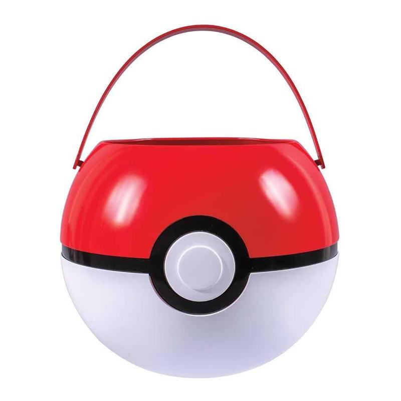 Pokeball Halloween Candy Bucket