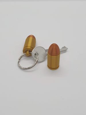 Bullet Keychain Stash Container