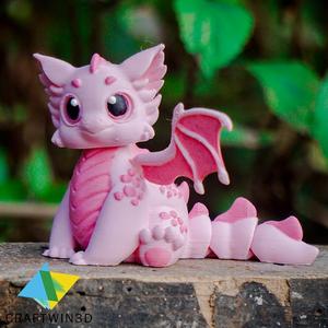 Print in place Flexy Baby dragon