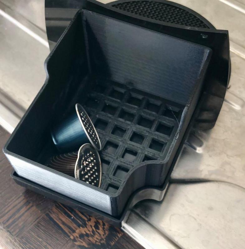 Nespresso Essenza capsule container