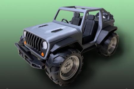 2-door JEEP Wrangler with removable HARDTOP