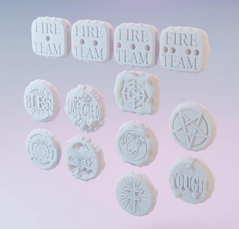 Trench Warfare Status Tokens