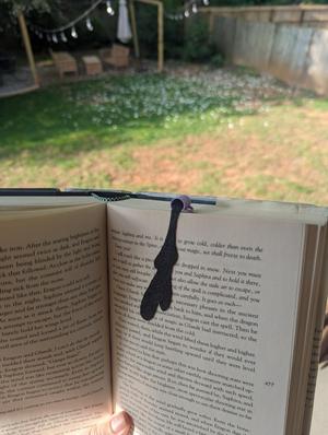 Coffee mug spill bookmark - Matcha, coffee, tea...