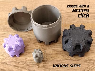 vault cylinder container