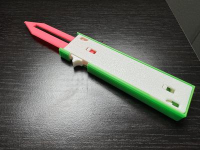 v2 Ultra Thin Handle Cover for OTF Fidget Knife