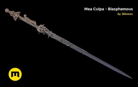 Mea Culpa sword - Blasphemous