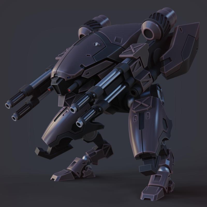 OE-13 Dreadwolf Suppressor Walker (Posable)