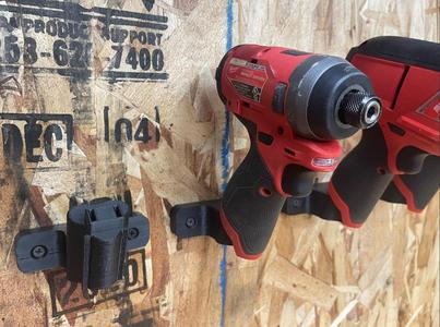 Milwaukee m12 holder wall mount