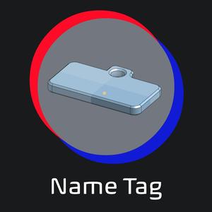 Mini Name Tag 🏷️