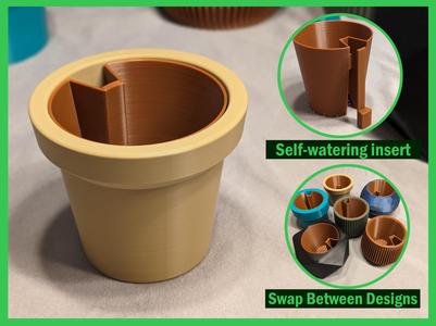 Planter Self Watering Basic 3"/75mm