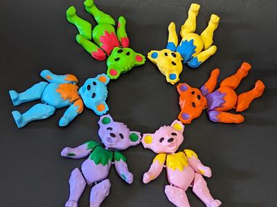 Articulated Grateful Dead Dancing Bear