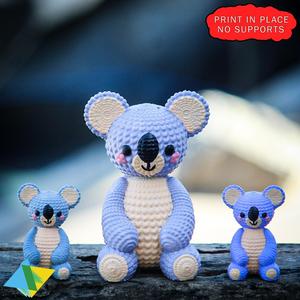 Print in place Crochet Style Koala Bear