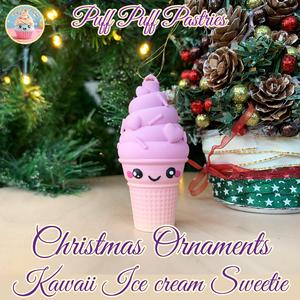 Christmas Ornaments Kawaii Ice cream Sweetie