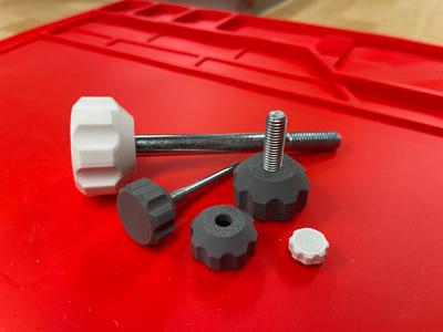 Knob for hex nuts DIN 934 all sizes M3,M4,M5,M6,M7,M8,M10,M12,M14