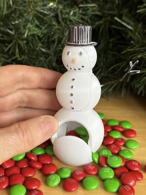 Frosty Snapman - Flat Base.stl