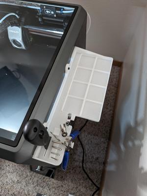 Creality K1 max tool holder Gridfinity 2x4