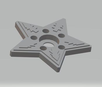 FHW Smelly Star Fidget Spinner