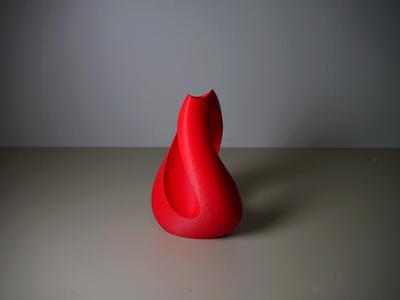 Asymmetric Teardrop Vase