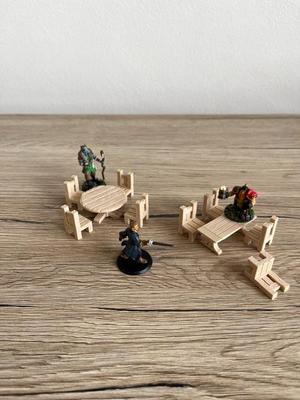 DnD wooden chair